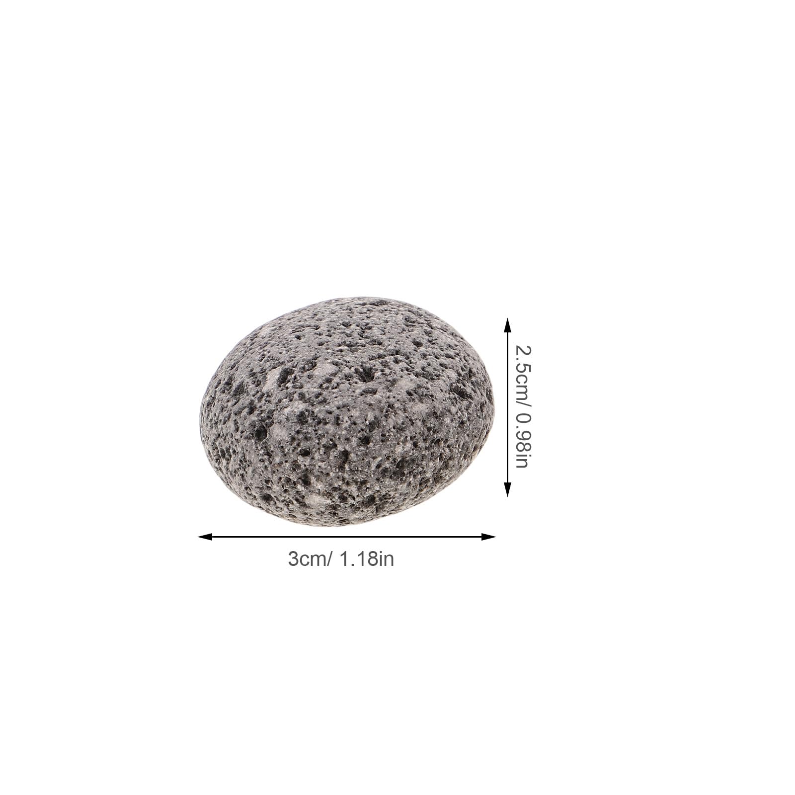 1 Borsa di Pietre per Sauna a Vapore da 1 kg - Piccole Pietre Riscaldanti per Braciere da Sauna Secca Piccole Pietre Naturali di Ricambio per Interni ed Esterni
