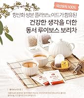 Vista 4 de Dongsuh Té de cebada asada Rooibos coreana, 0.05 oz x 50 bolsas