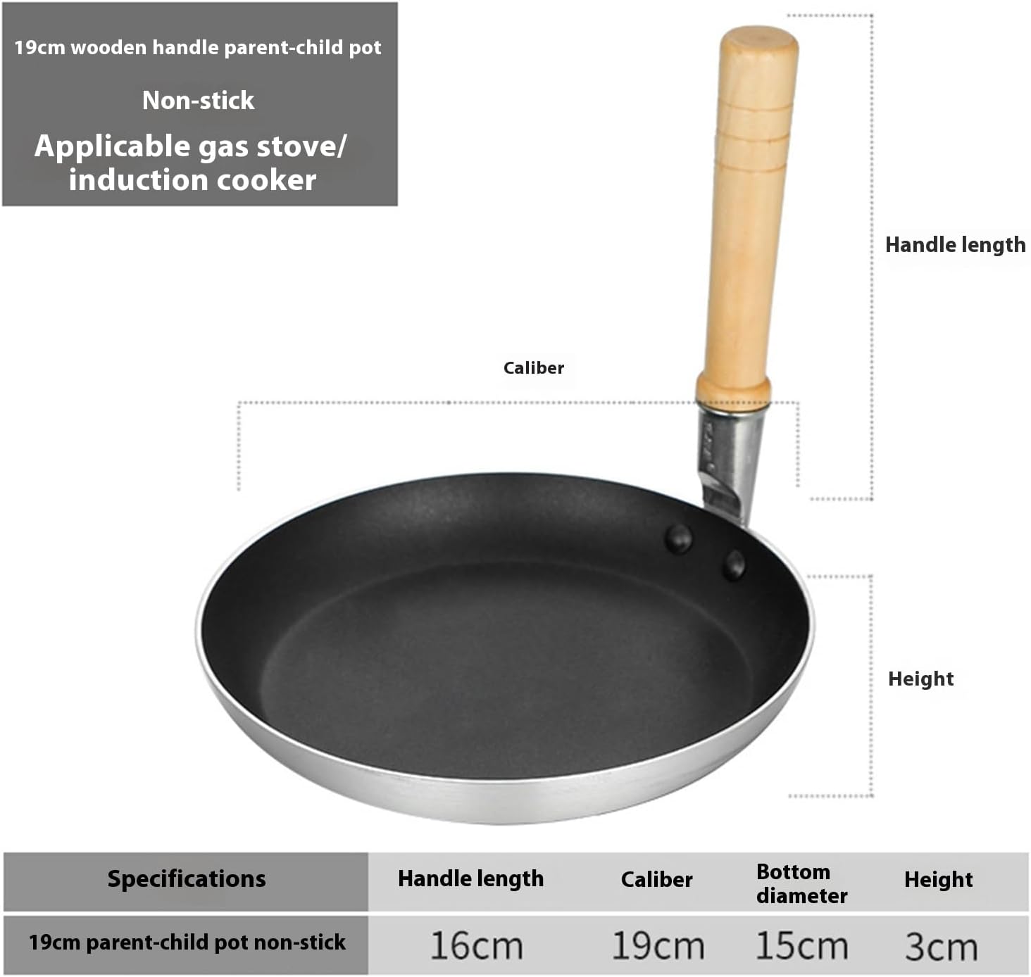Cast Iron Skillets Tamagoyaki Pan Japanese Omelette Pan Stainless Steel Egg Pan Frying Pan with Wood Handle for Eggs Pancakes and More Compatible with All Stovetops Easy to Clean Kitchen Cookware