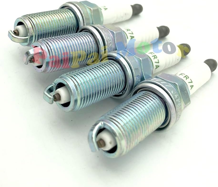 Generic 4Pcs Spark Plugs 92038 LFR7A With OEM Box For NGK Yamaha GP 1800 1.8T FX/Cruiser SVHO FZR/FZ SHO, white