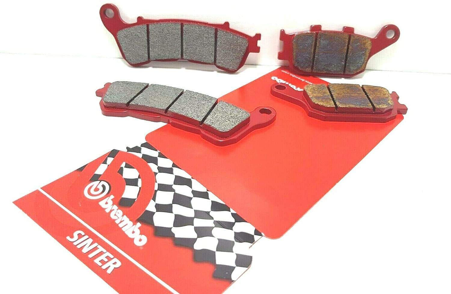 PASTIGLIE FRENO BREMBO SA ANTERIORI + POSTERIORI NC 700 X ABS 2012-2013