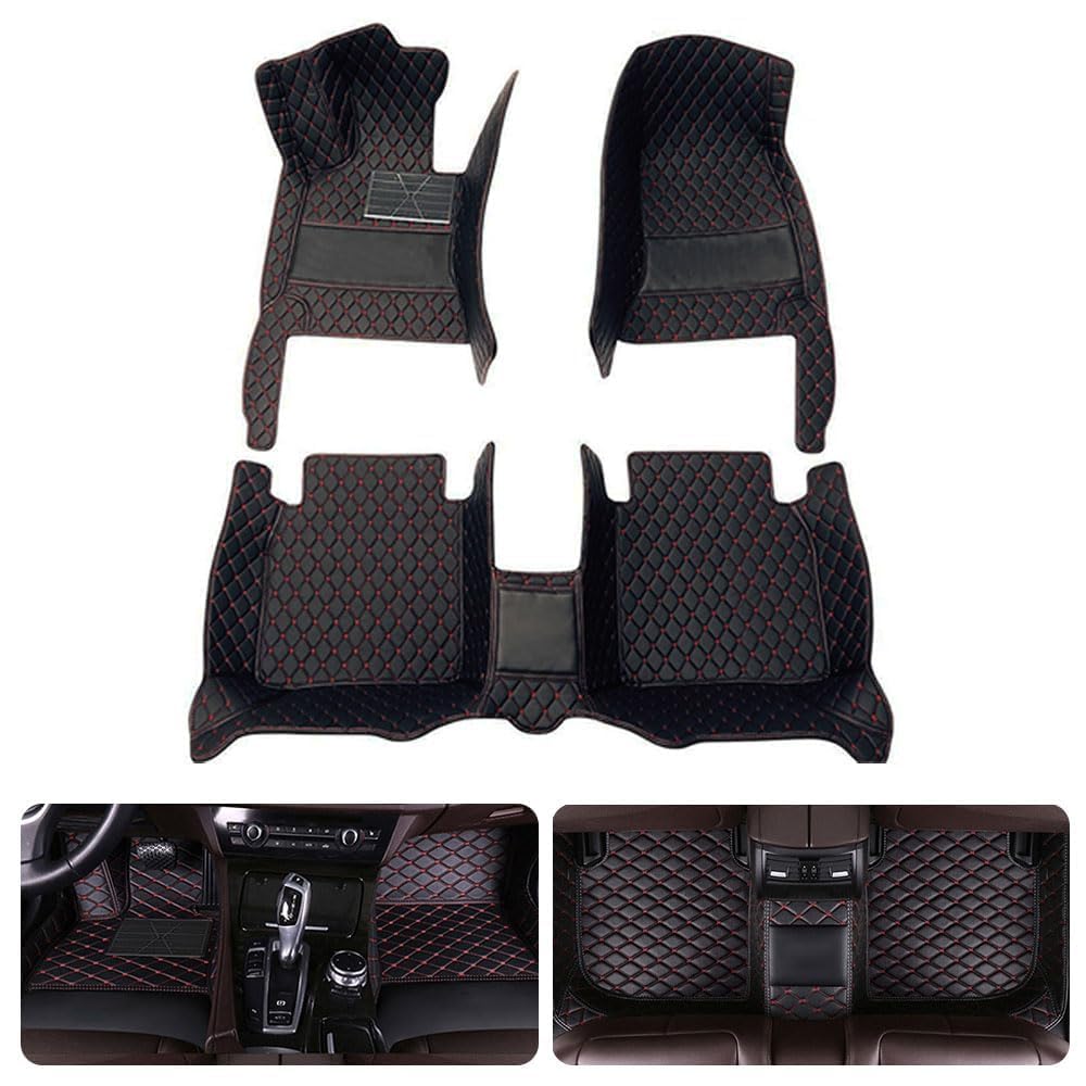 Tapis De Sol Voiture En Velours Pour Audi A2 1999-2005 - Noir - Épaisseur 4.5 Mm - Fixation Sécurisée