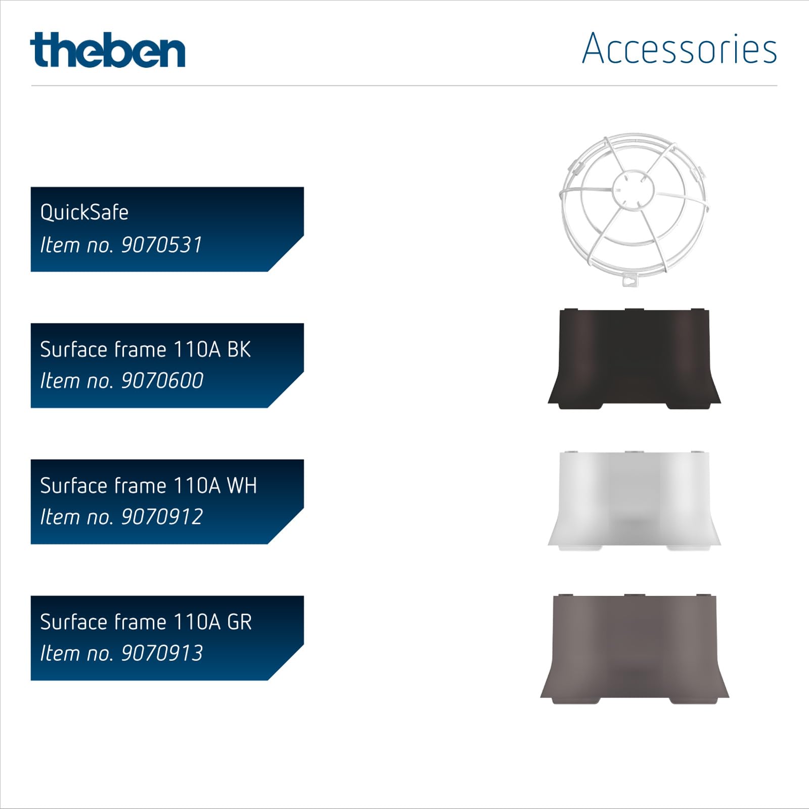 Theben 2080530 theRonda S360 Slave UP WH Detector de Presencia Secondary | empotrado en techo, versiónesclavo para theRonda-Maestro, zona detección redonda 360°, 8 m/50 m², blanco