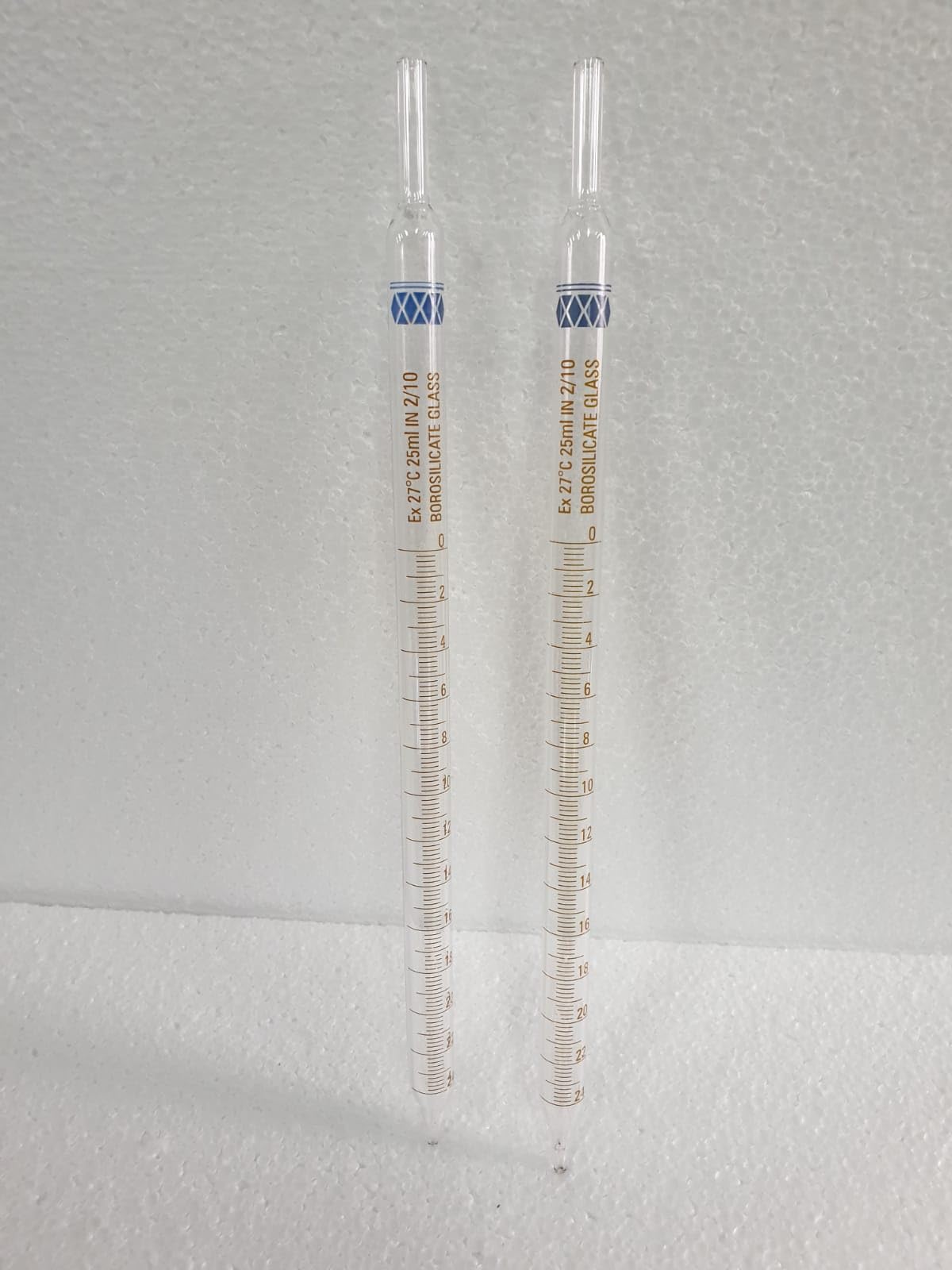 AI-Laboratory Glass Graduated Pipette 25ml/Chemistry Laboratory Equipment/Scientific Lab Product, (Pack of 2) (B0B5RMTVCQ) Amazon Price History, Amazon Price Tracker