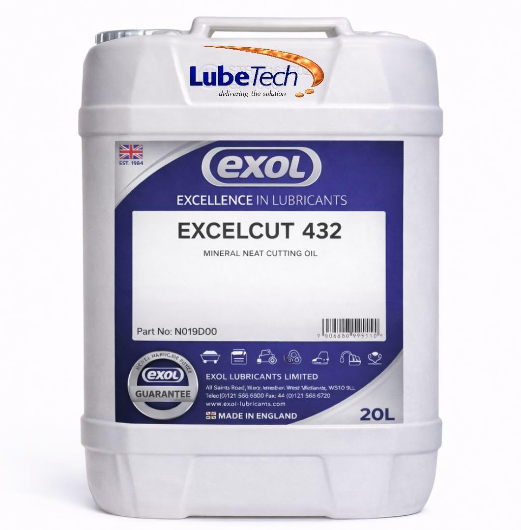 EXOL EXCELCUT 432 NEAT CUTTING OIL 20 LTRS HIGH EP (EXTREME PRESSURE) ADDITIVE
