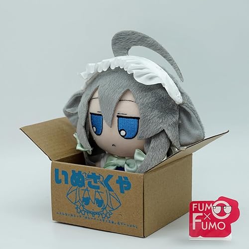 Miniatura 7 de MANMANZHAI FUMO Peluche encantador en stock Touhou Project Inu Sakuya muñeca figura de juguete X1 Kawaii regalo