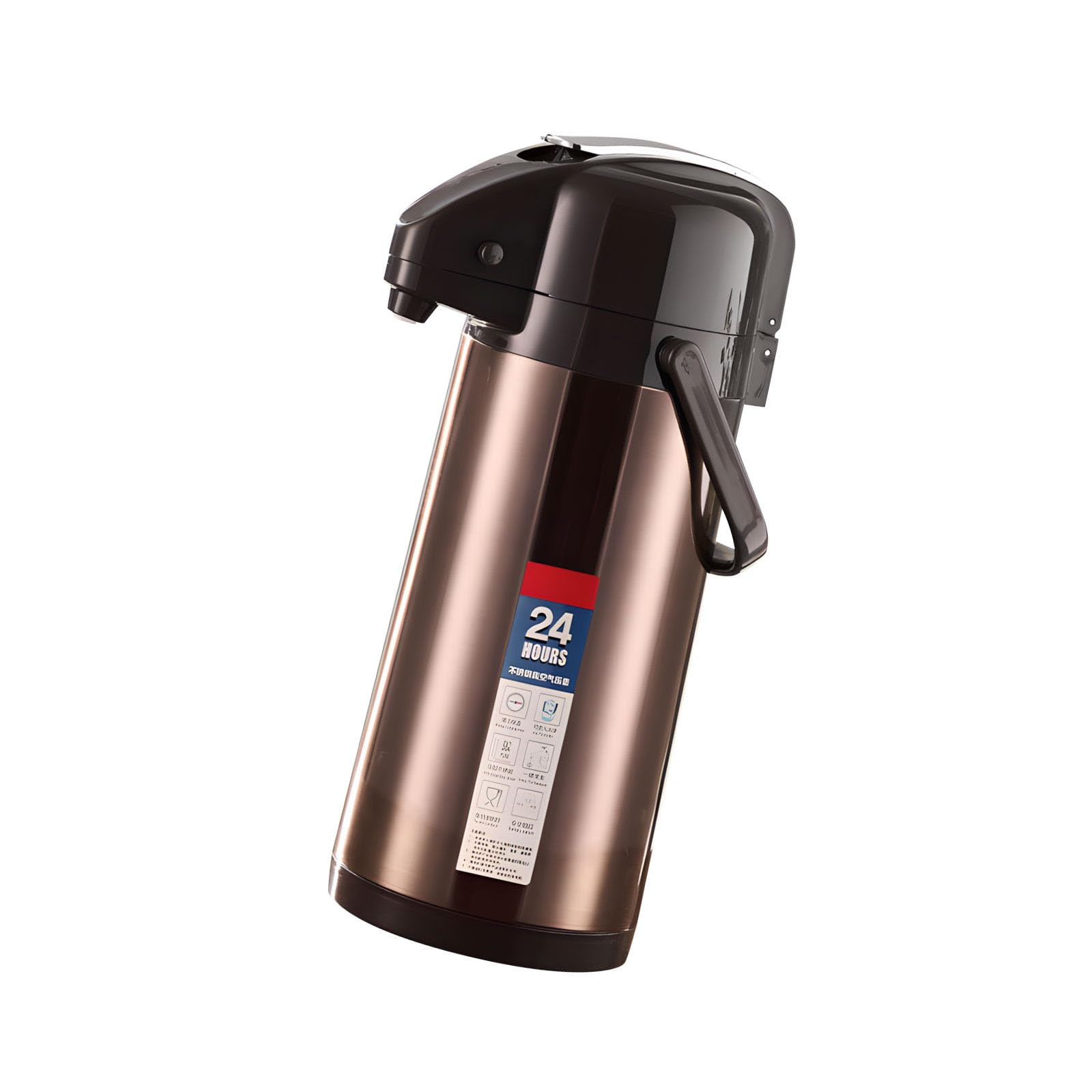 Tsophreniq Large Capacity Insulated Vacuumflask Maintains Innovation of Coffee Tea Chocolate Drink Preserving Flavor and Scent Utilizing Rustless Large Capacity