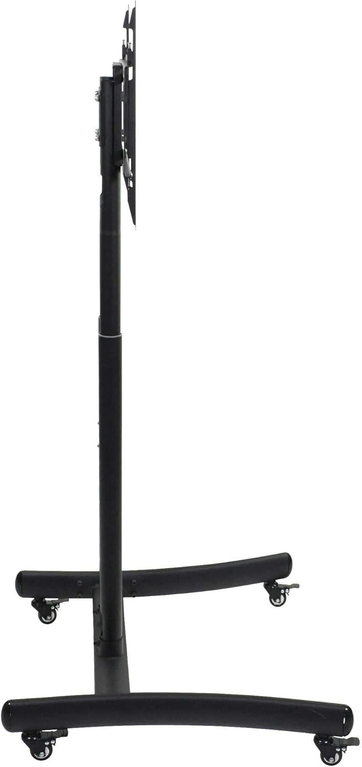 LUXOR Adjustable Height Rolling TV Stand : Office Products