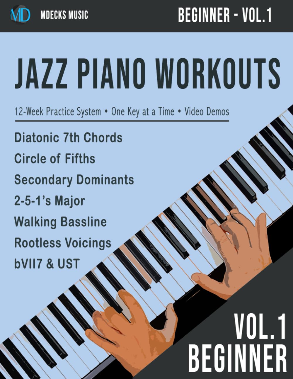 Jazz Piano Workouts: Beginner - Vol.1