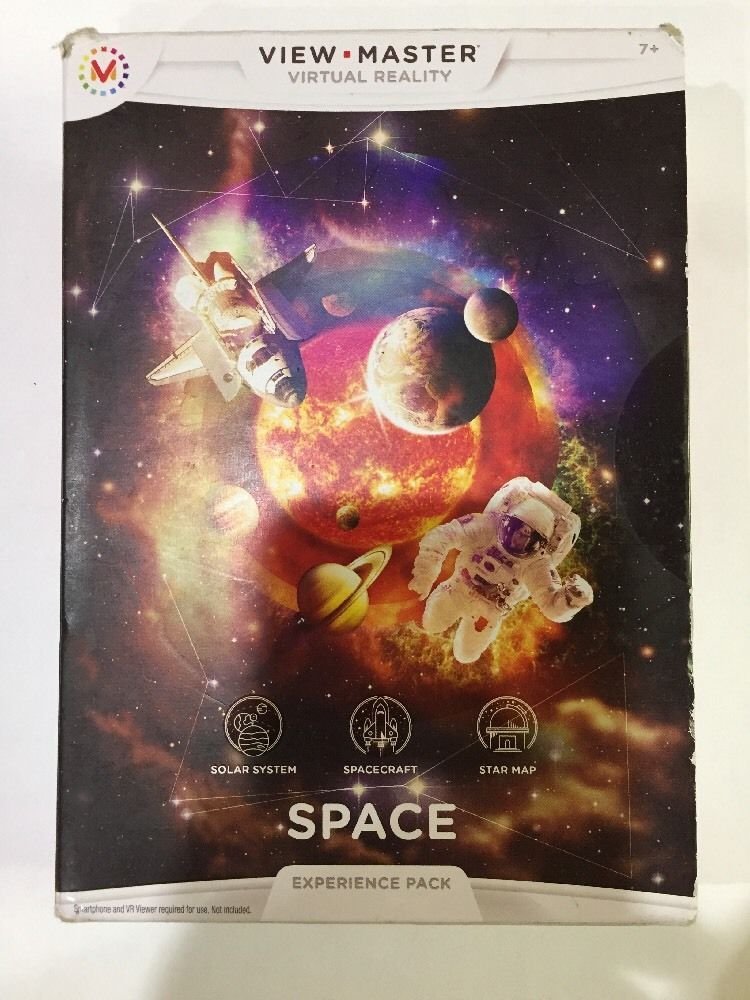 View-Master Experience Pack Space ,#G14E6GE4R-GE 4-TEW6W294495