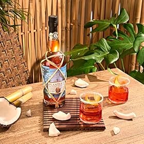 Discover the Exotic Flavor: Buy Planteray Cut & Dry Coconut Rum – 70cl, Crafted with Natural Barbadian Coconuts – 40% ABV