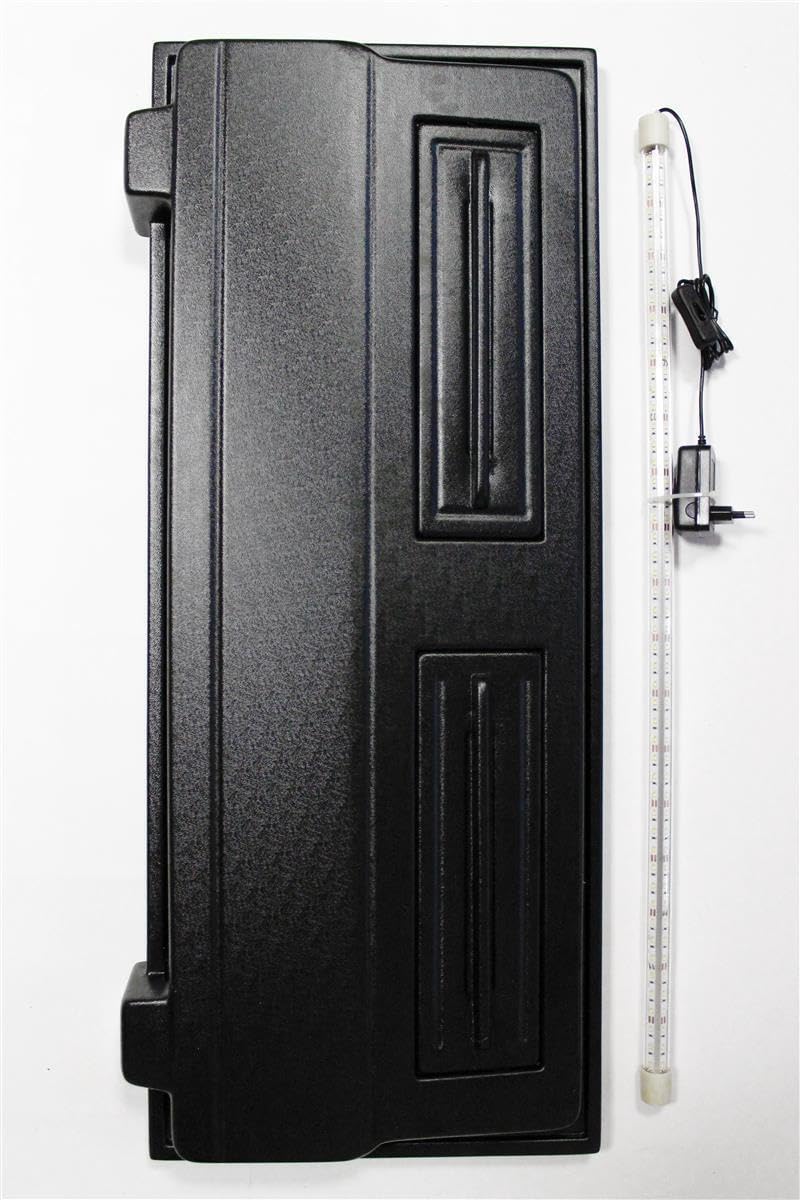 ZooPaul XXL LED Aquarium Abdeckung 150x50 36 Watt Terrarium Deckel Haube
