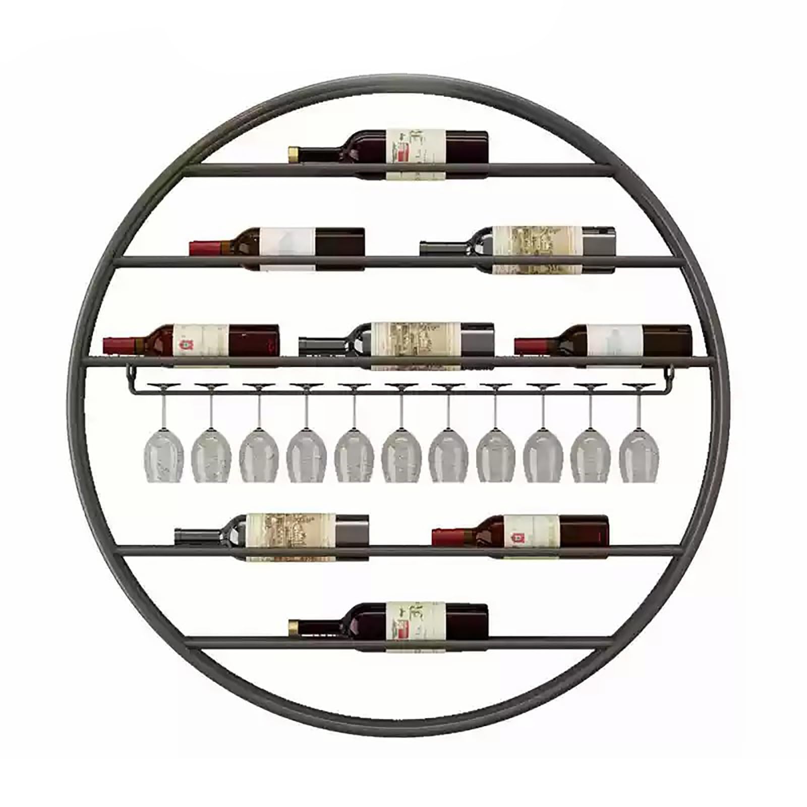 Casier à vin mural idéal pour un cadeau de crémaillère mémorable