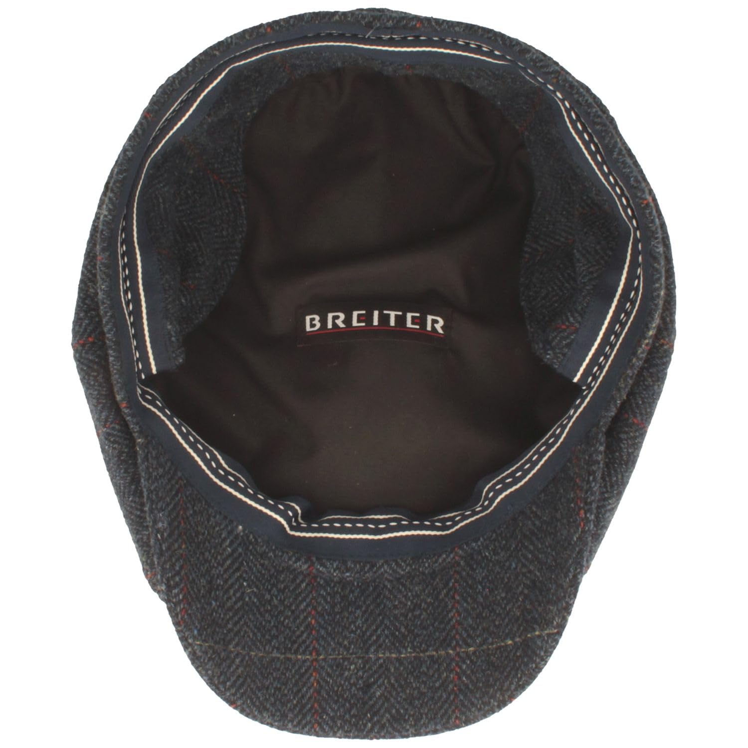 Breiter Gorro de invierno con membrana Sympatex y protección para las orejas plegable, 8 piezas, de lana, 63, azul tendencia, 63
