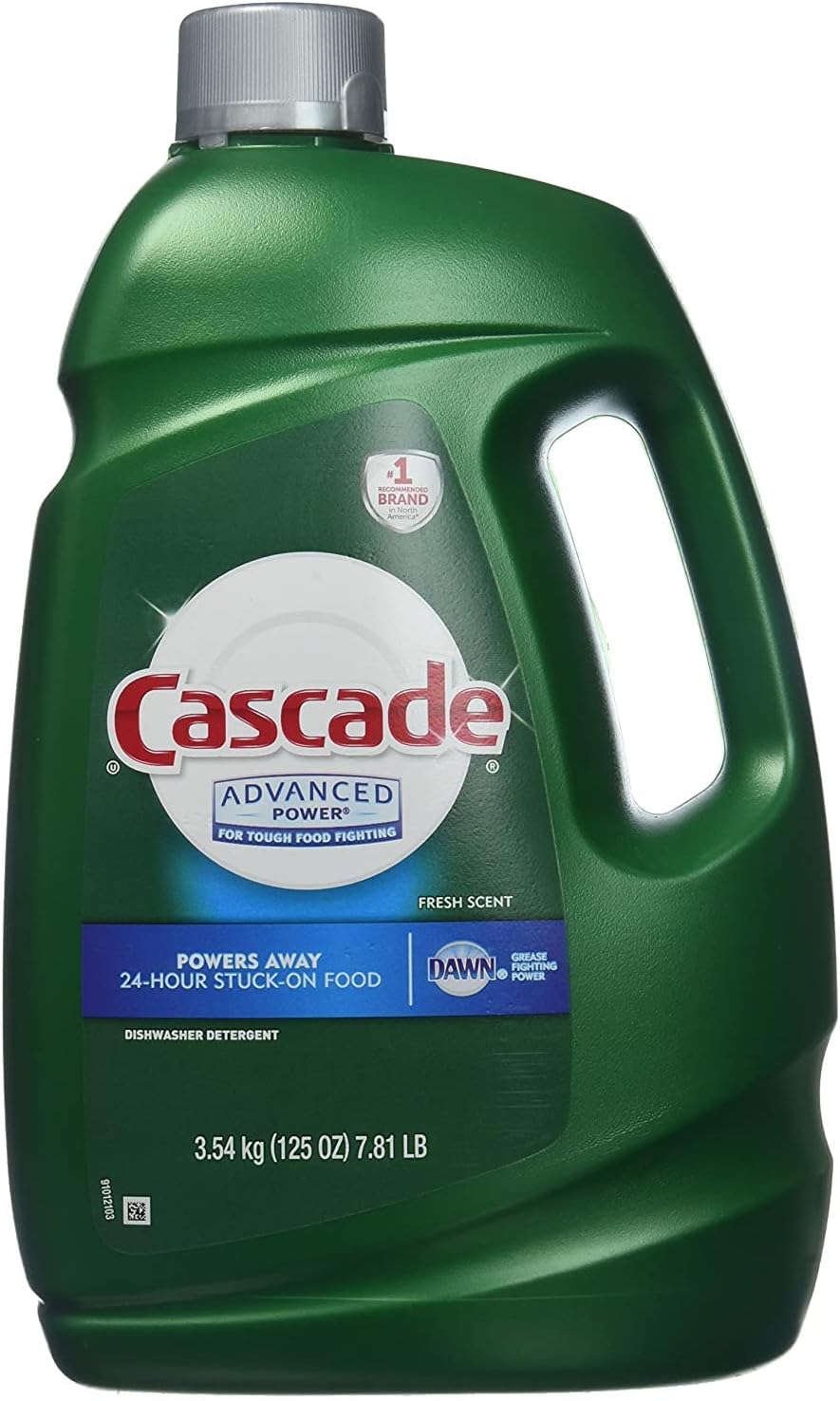 Advanced Power Liquid Machine Dishwasher Detergent with Dawn, 125-Fl. Oz, Plastic Bottle (125 Fl Oz)