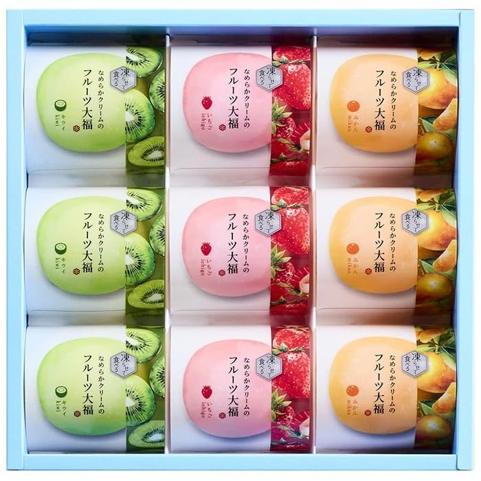 Delicious Fruit Daifuku Eats After Freezing JapaneseJapanese Pouch jelly Ninjapo