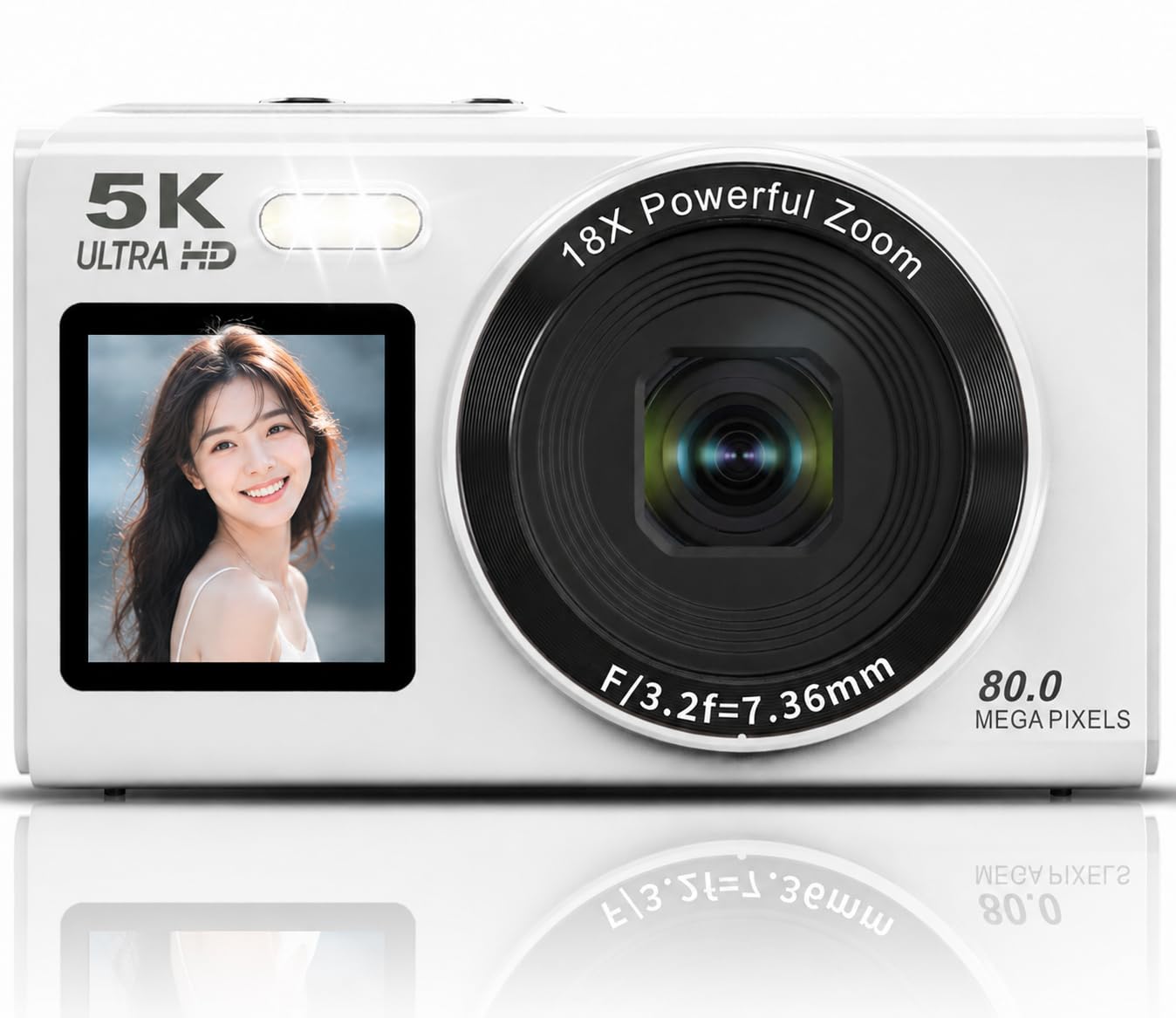 Amazon | Beho 5K デジタルカメラ 8000万画素 スマホに送れる デジカメ