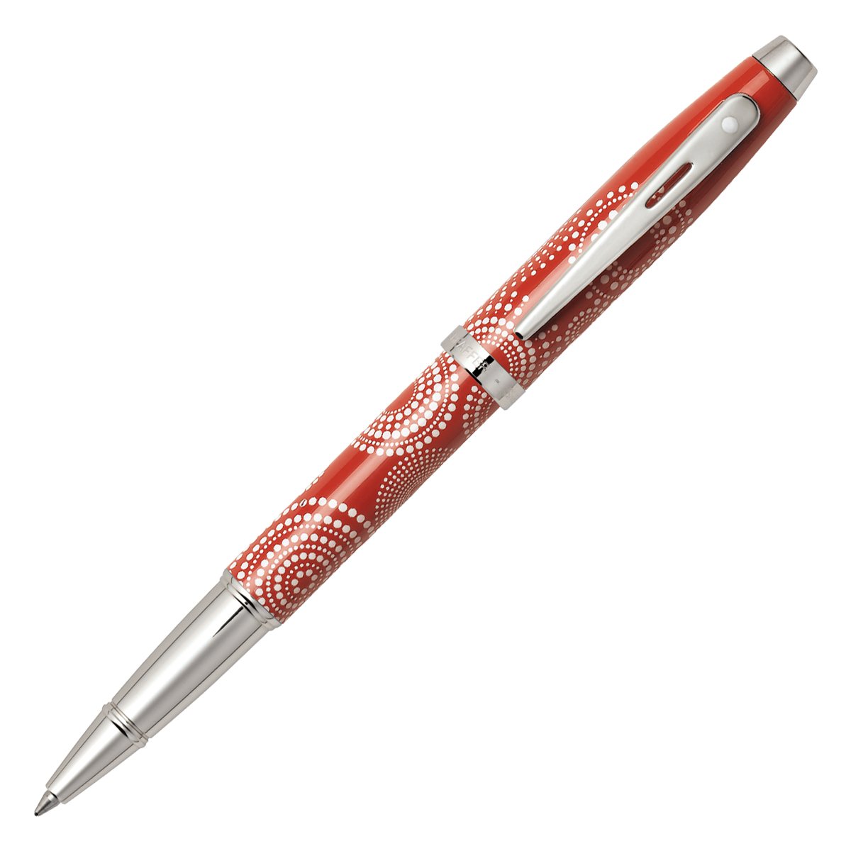 @Sheafferボールペン Amazon | Sheaffer GlossレッドPatternローラーボールペン(9272 – 1