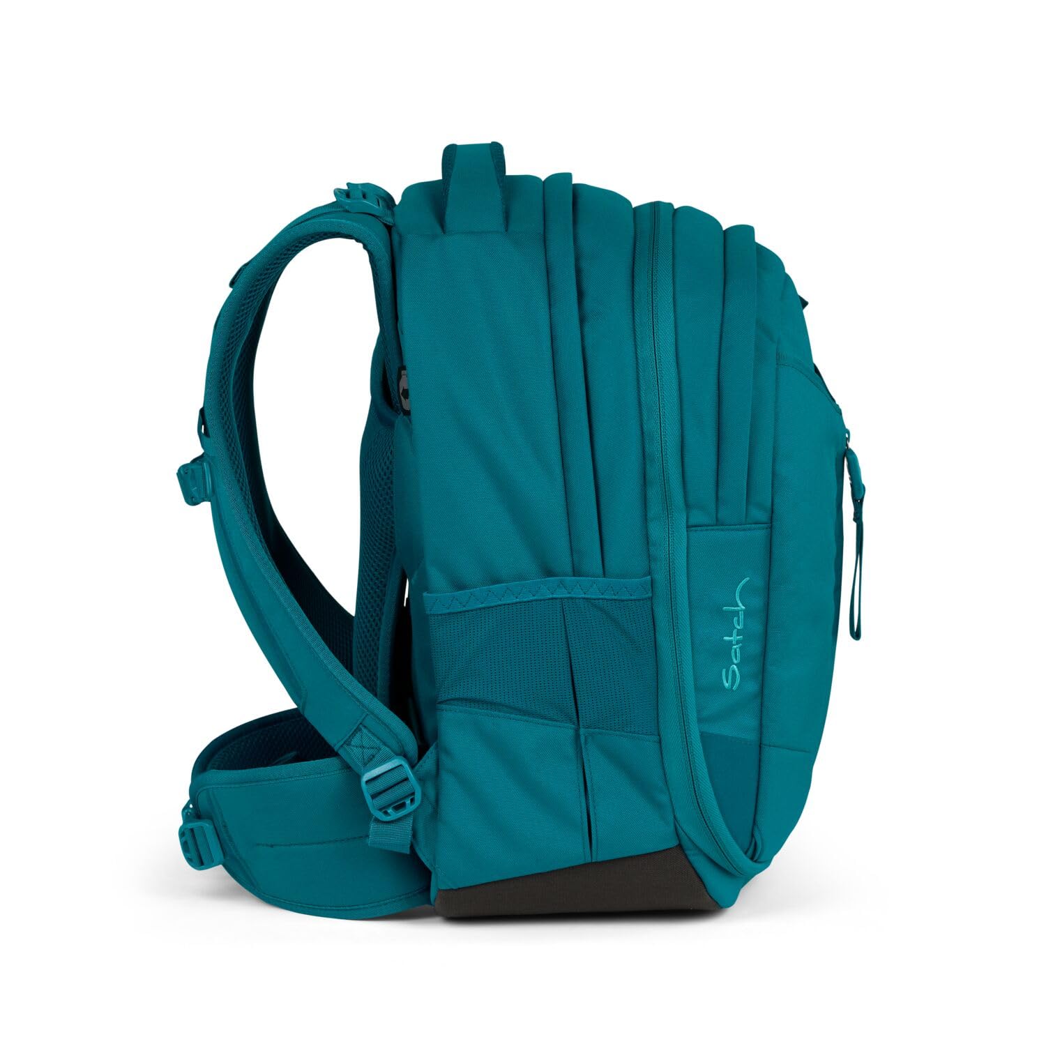 Satch Match Schulrucksack Set 3tlg. inkl. Schlamperbox und Sportbeutel (Deep Petrol)