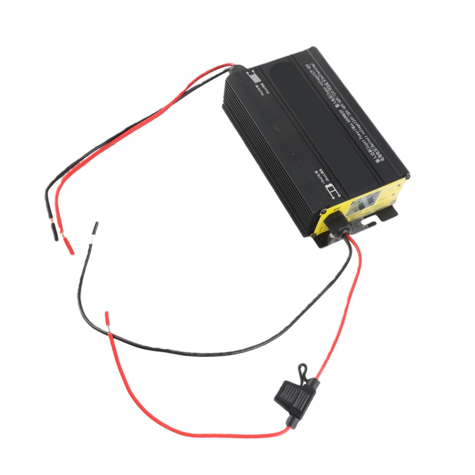 ASHATA MPPT Boost Regolatore di Carica Solare 600W Display LCD Caricatore Step-up per Batteria 24V 36V 48V 60V 72V
