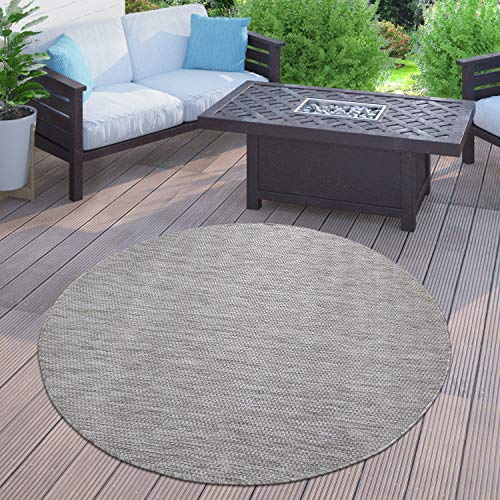 Alfombras Redondas 120 Gris Marca Paco Home