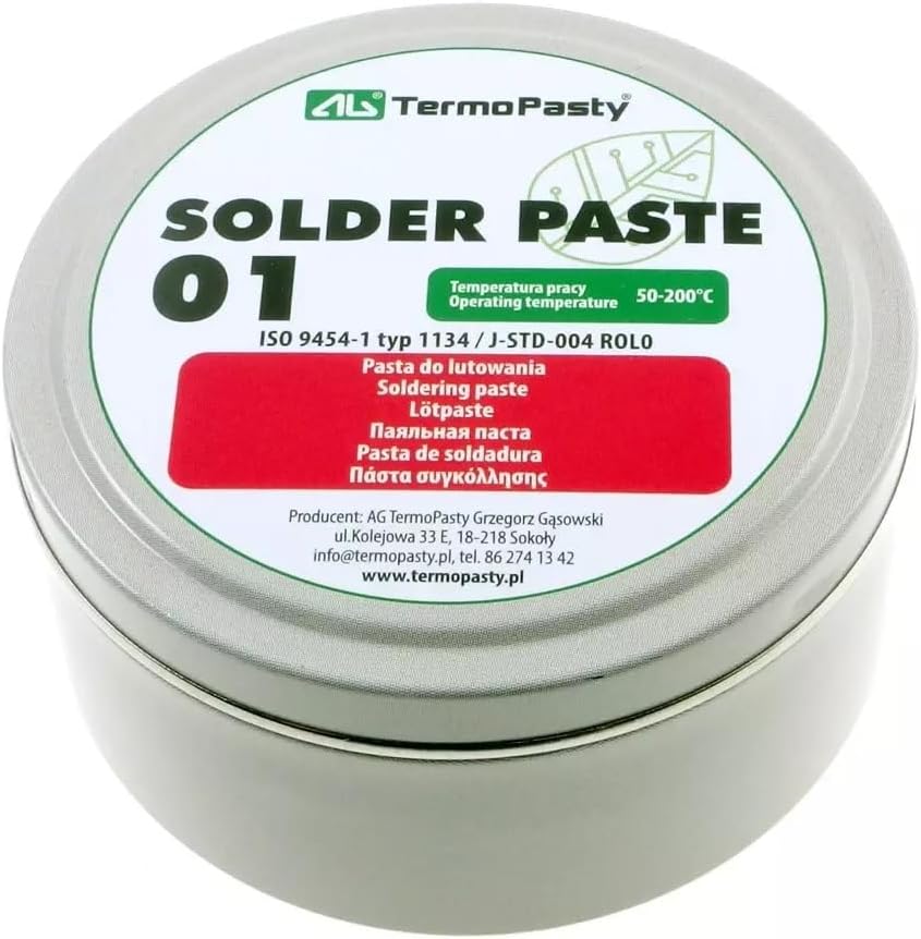 New flux soldering paste in the 100g tin for electronics SMD plumbing DIY et