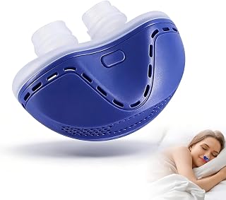 Schlafapnoe Gerät - Anti Schnarch Gerät Schnarchen Stopper Gegen Schnarchen, Dual-Vortex Lufterfrischer Nasendilatator, Gerät Alternative Schnarchstopper für Angenehmen Schlaf