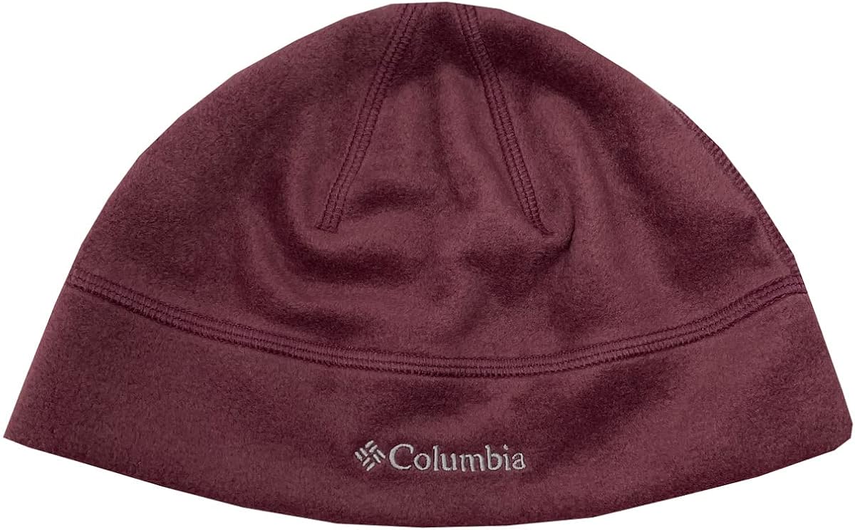 Columbia Agent Heat Omni-Heat - Gorro de forro polar reflectante térmico unisex (L/XL, granate)