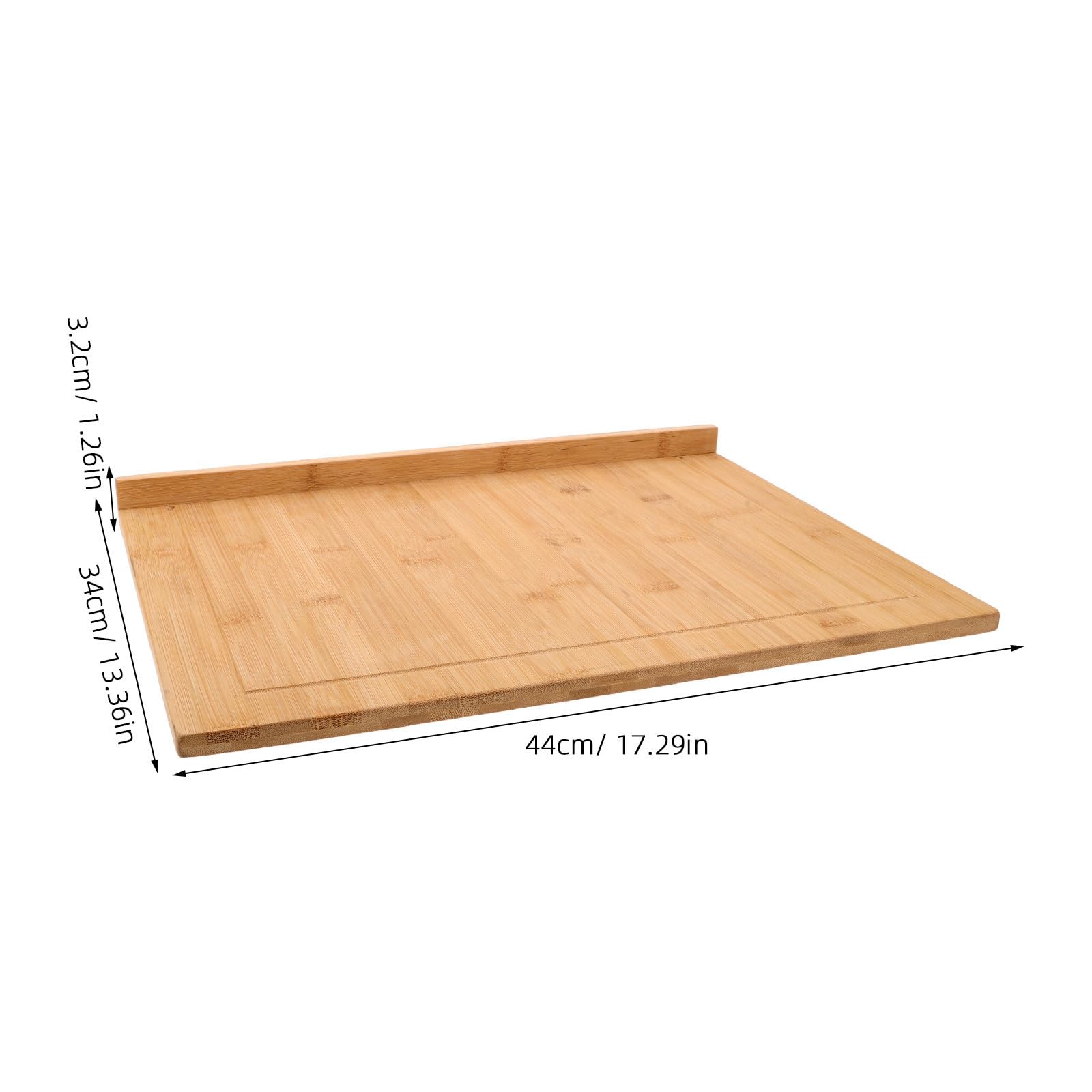 Tagliere Multifunzione Grande da Lavello in Legno Beige per Cucina