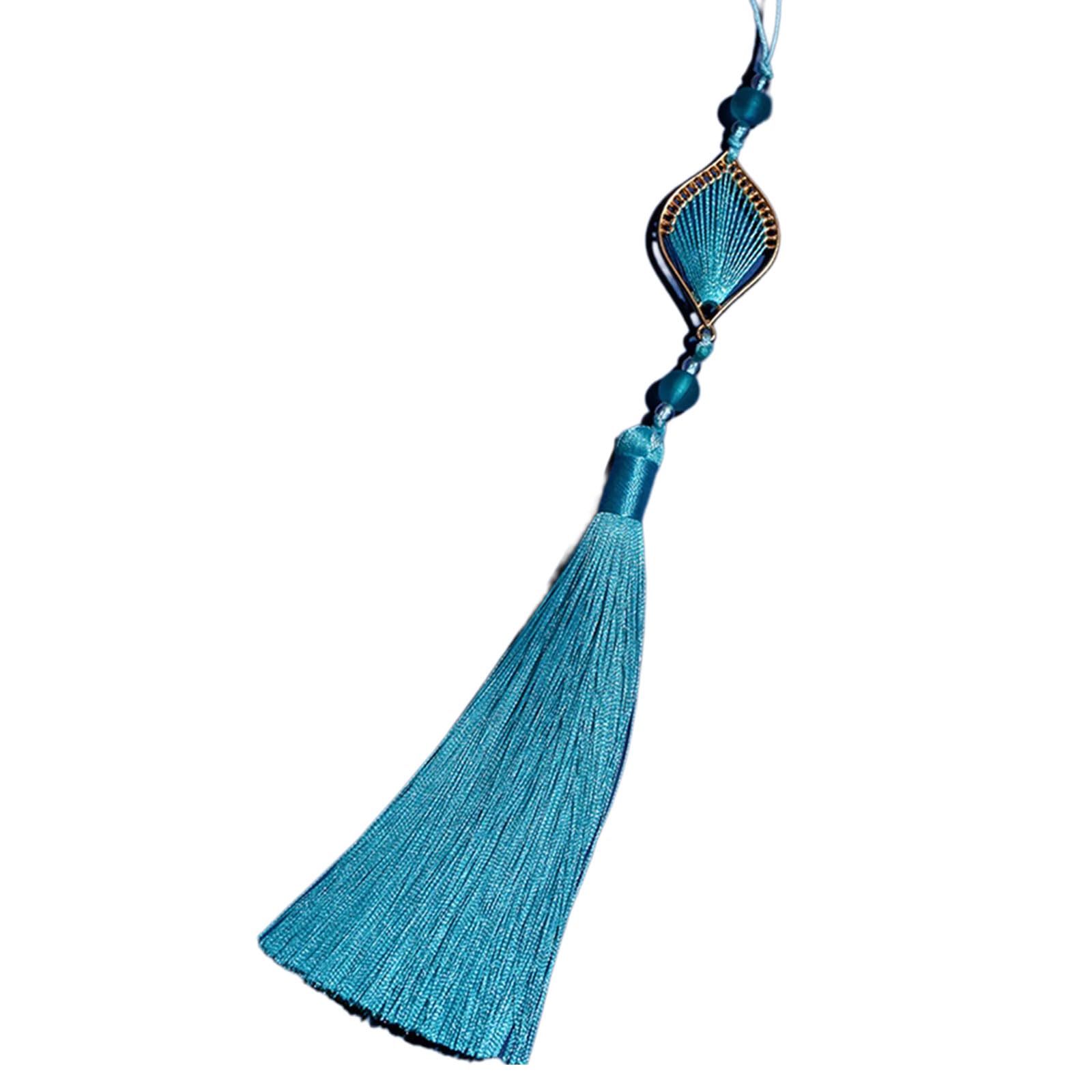 NEWFT Delicate Craftsmanship Tassels Decorations Handmade Soft Tassels Polyester Texture Suitable for Gifts or Decorating