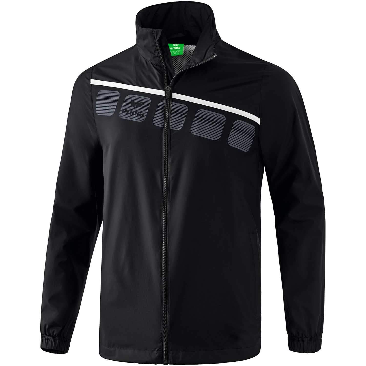 Erima Kinder 5-C Allwetterjacke schwarz