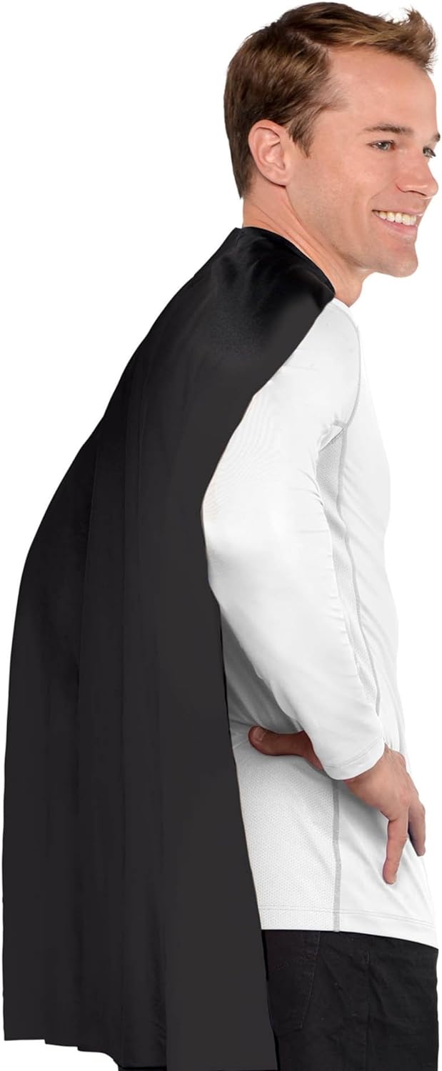 Black Cape Unisex Adult Costume - One Size Fits...