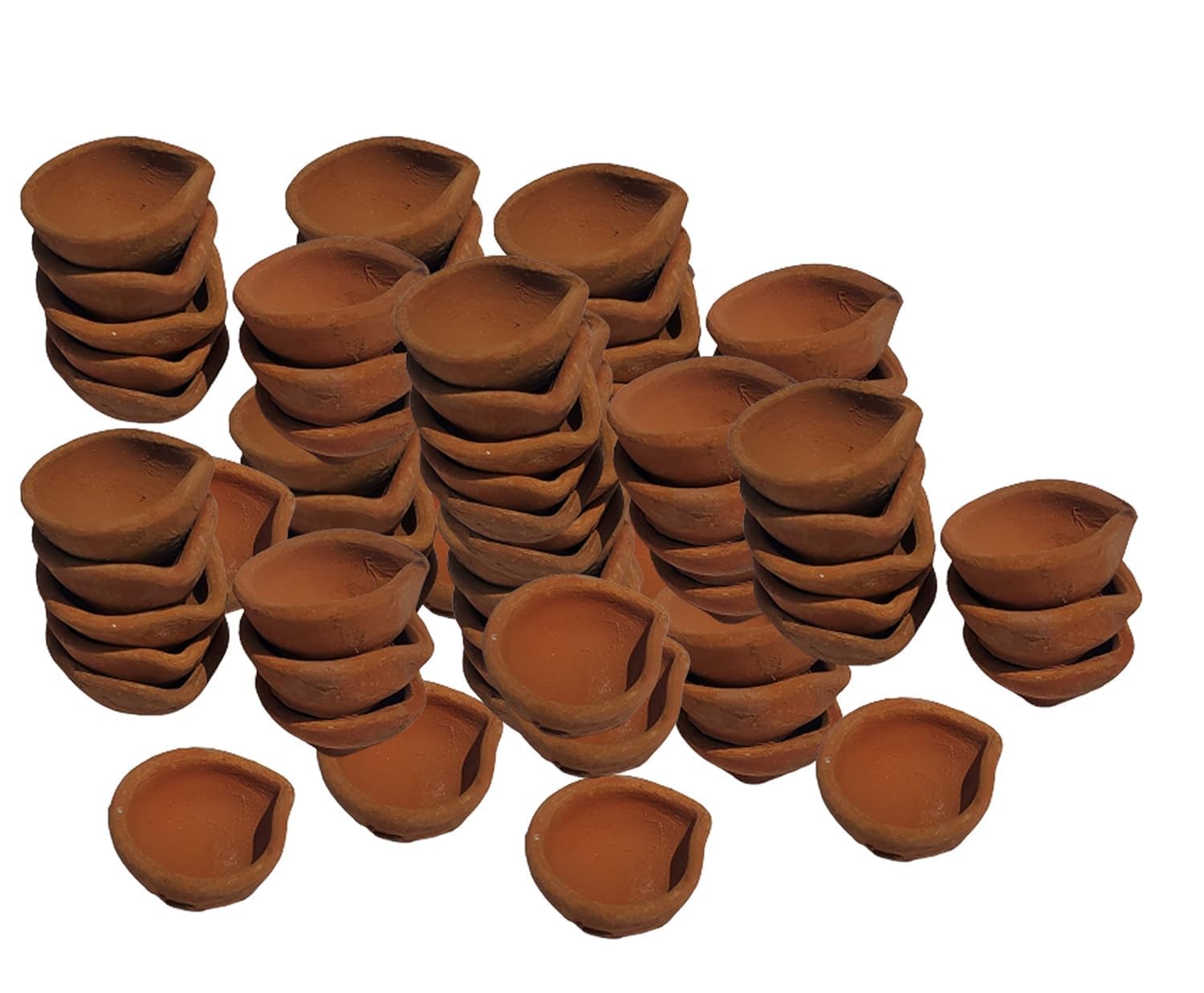 BelBro 101 pcs Traditional Diwali Diya Natural Clay Earthen Diva for Pooja, Home Decor & Religious Figure vilakku for Pooja diyas for Home Decoration Diwali Diya (B0DG8NQG59) Amazon Price History, Amazon Price Tracker