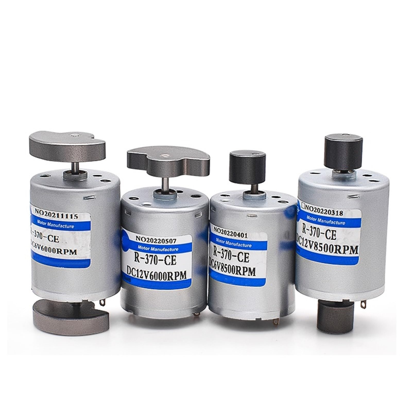 ANERTQUIH RF-370 High Speed 12v 370 DC Electric Motor With Vibration Block Carbon Brushmicro 1Pcs(6v 8500rpm,A)