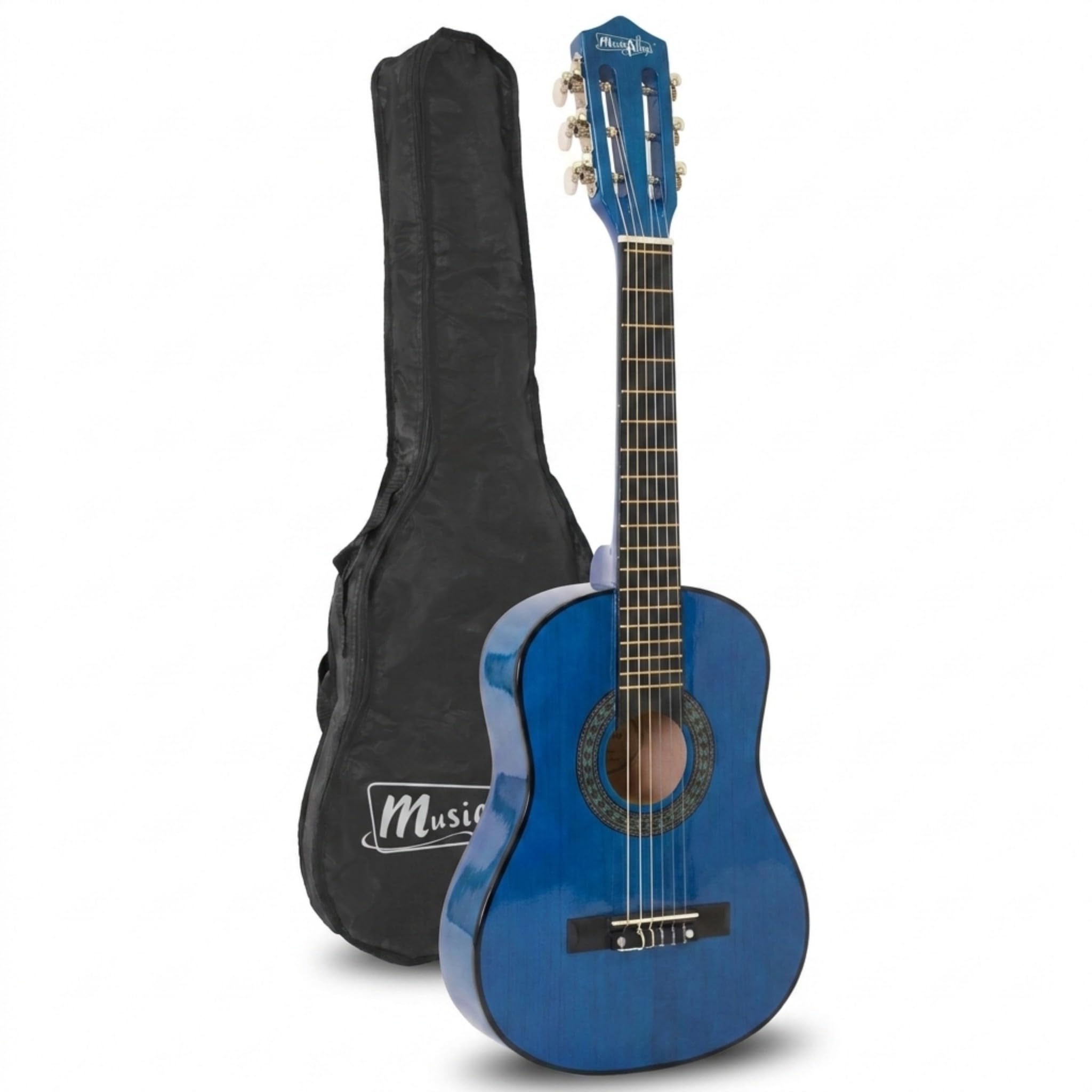 Chitarra acustica classica Junior Music Alley per bambini con borsa