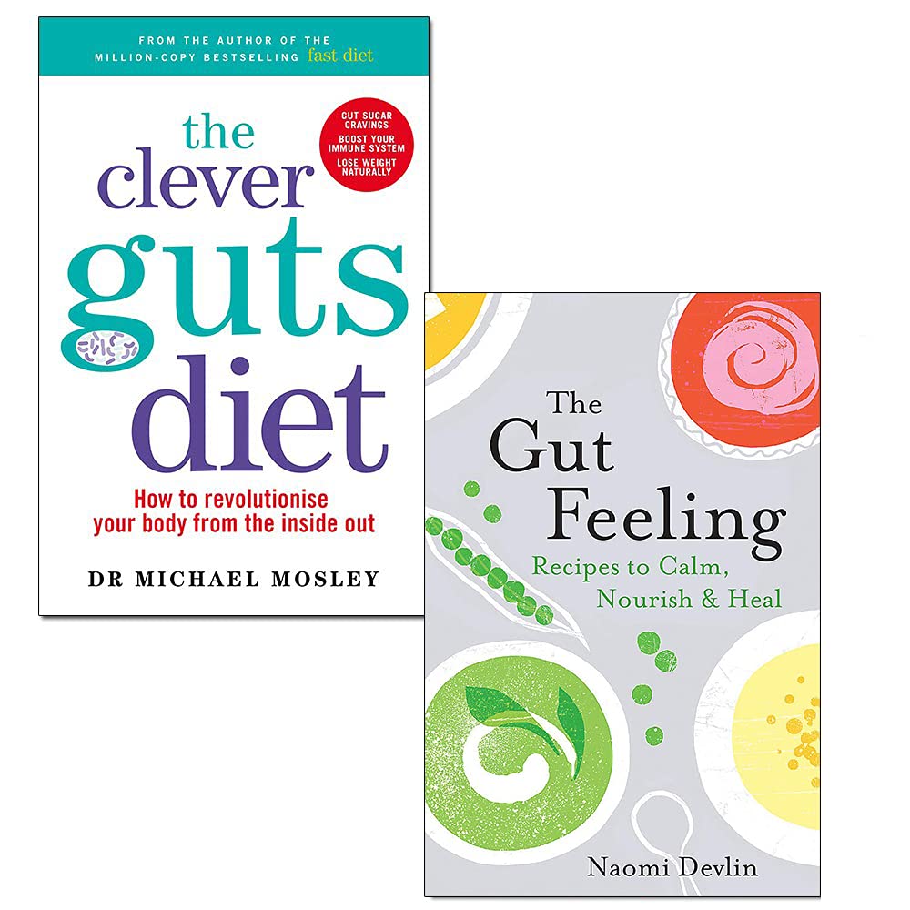 The Clever Guts Diet and The Gut Feeling: Recipes to Calm, Nourish & Heal 2 Books Collection Set