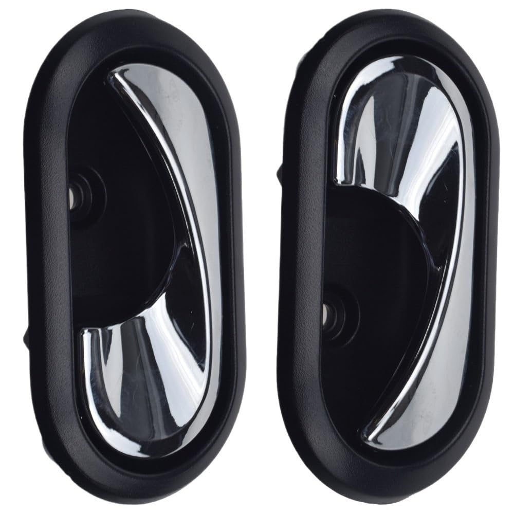 Pibid 1 Pair Car Inner Handle Car Interior Inner Door Pull Handle 8200733848 8200733847 For Dacia For Dokker For Lodgy For Logan For Duster(1 Pair)
