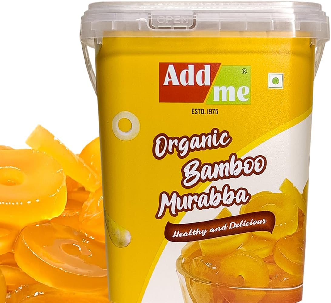 Add me Bamboo Murabba 750g, Fresh Tender Bamboo Packed in a Vacuum Without Syrup