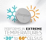 Energizer Lithium - Batteria CR2025 (pacco da 4) - Batterie a Bottone - Pila per chiavi auto, orologi fitness - 10 anni di conservazione - 5