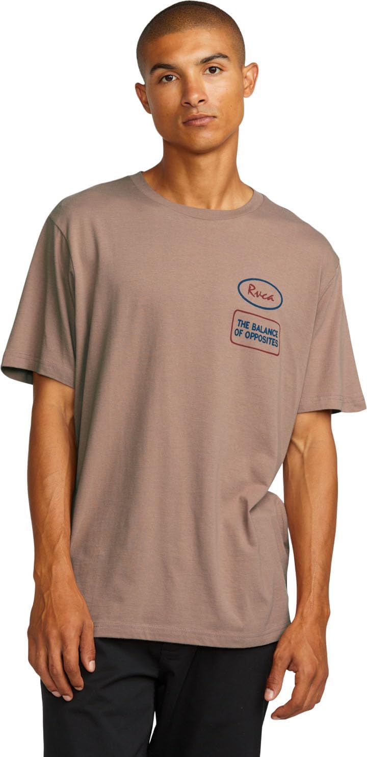 RVCA - Mens Patch Placement Short Sleeve T-Shirt