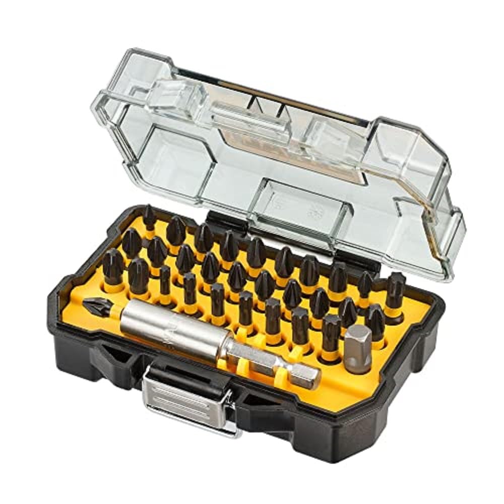 DeWalt Small Box 32 Pieces Screw Bits 25mm Extreme Impact Torsion + Bit Holder, DT70560T-QZ
