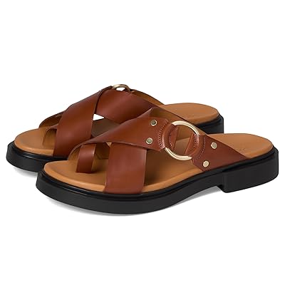 ECCO Seoul Toe Post Ring Ornament Slide Sandals Women
