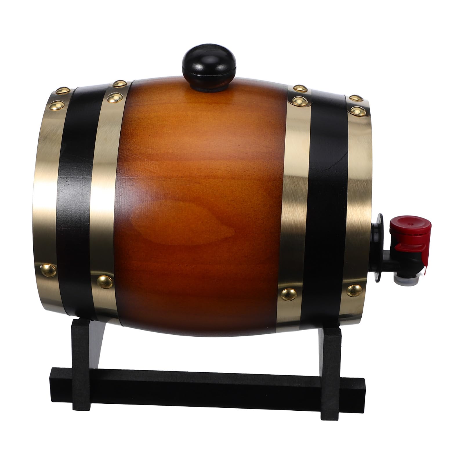 Gatuida Barril de Madera Pulida para añejamiento - Barril de Whisky de 1