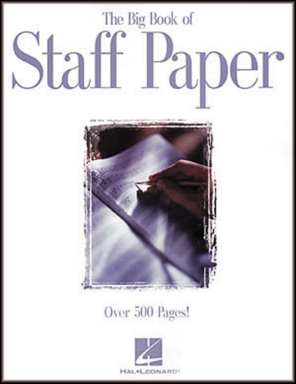 The Big Book of Staff Paper | 512 Pages of Perforated Music Manuscript Paper | 12 Staves per Page | Music Notation Guide for Musicians, Students, and Teachers | Music Writing Paper