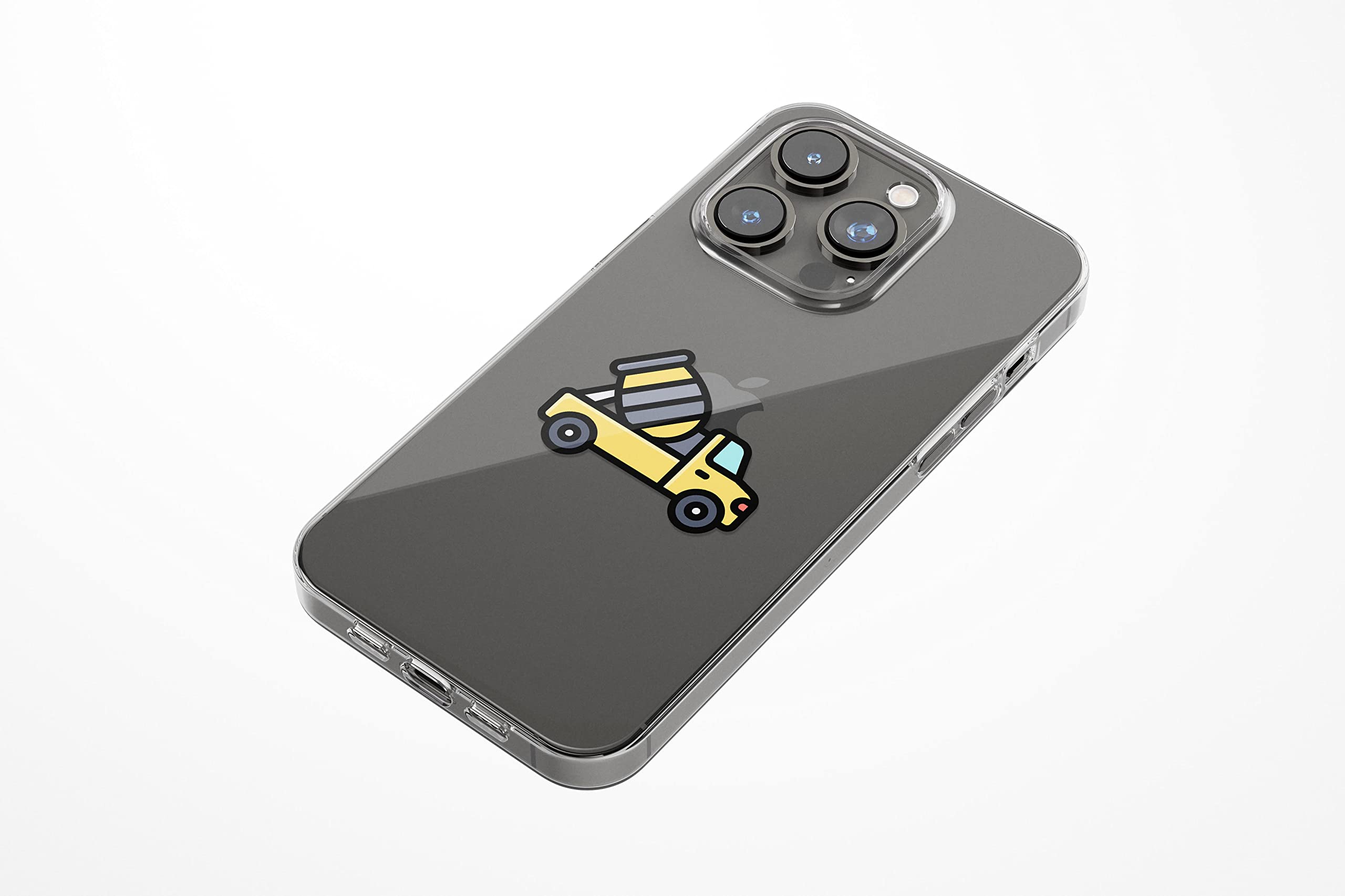 Bonateks, Digital Printed Case Compatible with iPhone 14 Pro Max, Mobile Phone Case, Protective Case, Shockproof, Silicone, Flexible, Transparent Mobile Phone Case