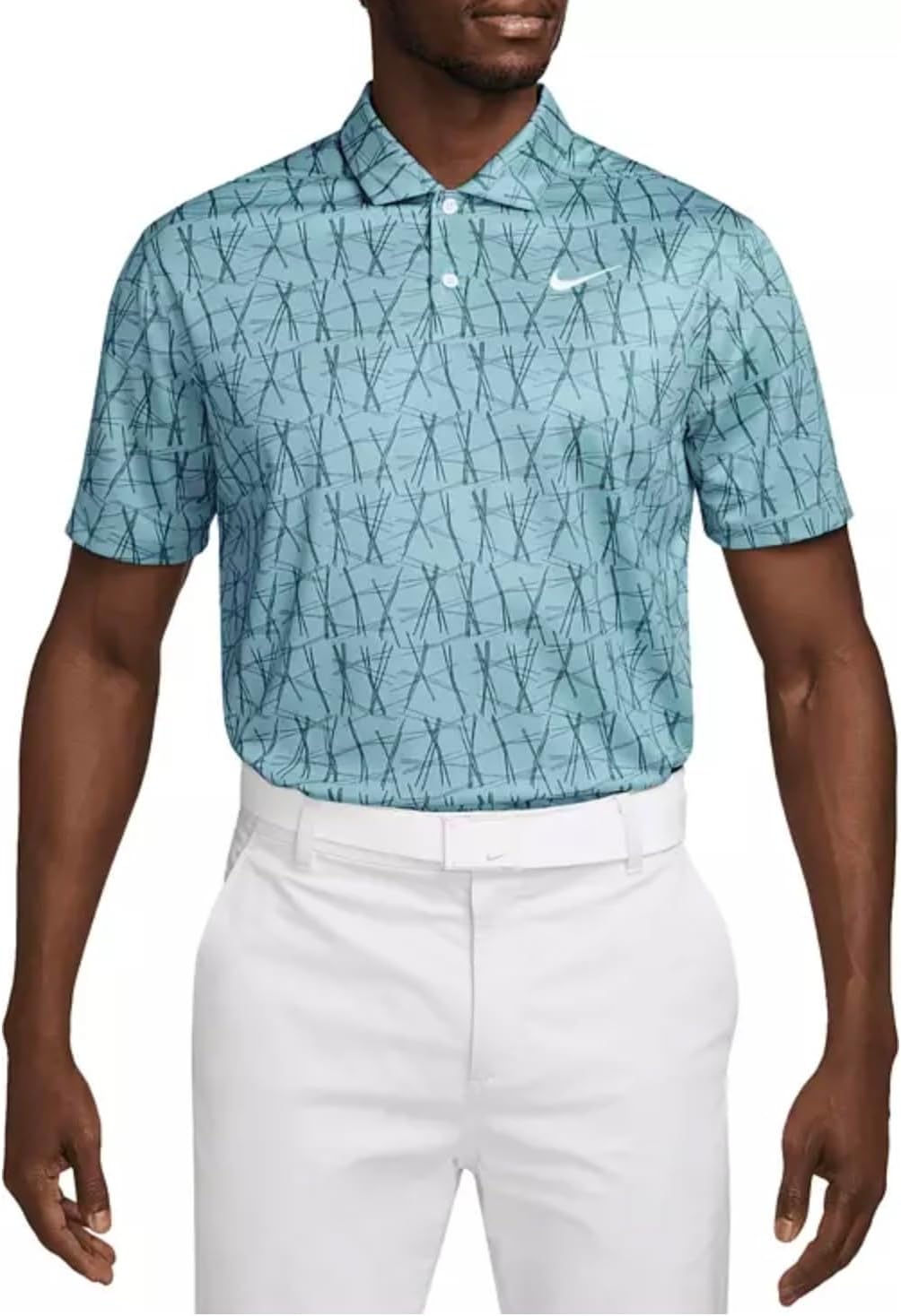 Nike Men's Dri-FIT Victory+ Pine Needle Print Golf Polo Classic Fit XX-Large