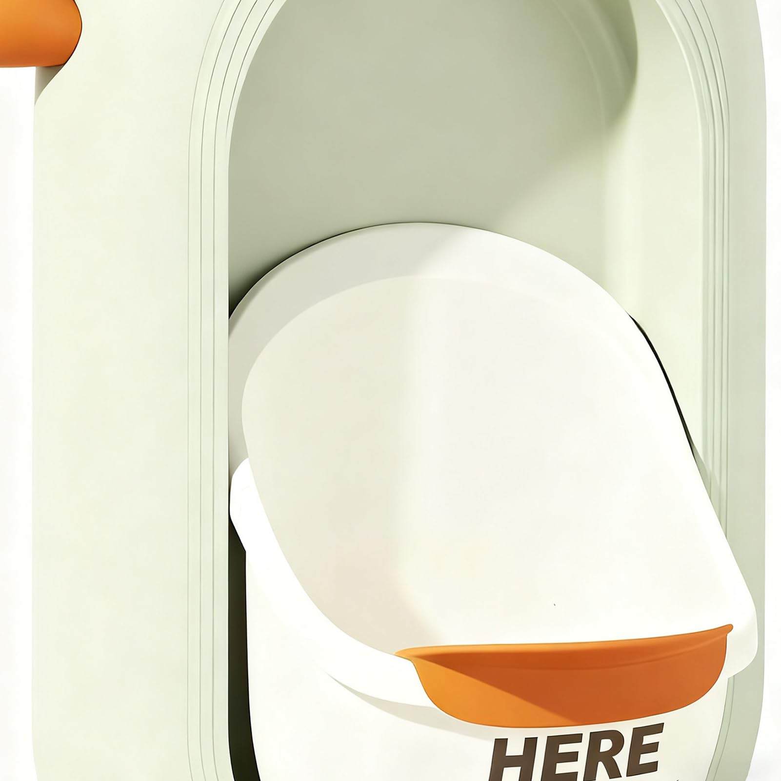 Urinal für das Erlernen der Sauberkeit, Wandtoilette mit Cartoon-Motiv, Lernurinal im Stehen – für Badezimmer, Haus, Schule, Kindergarten, Kinderzimmer, Kinderzimmer, Nursing