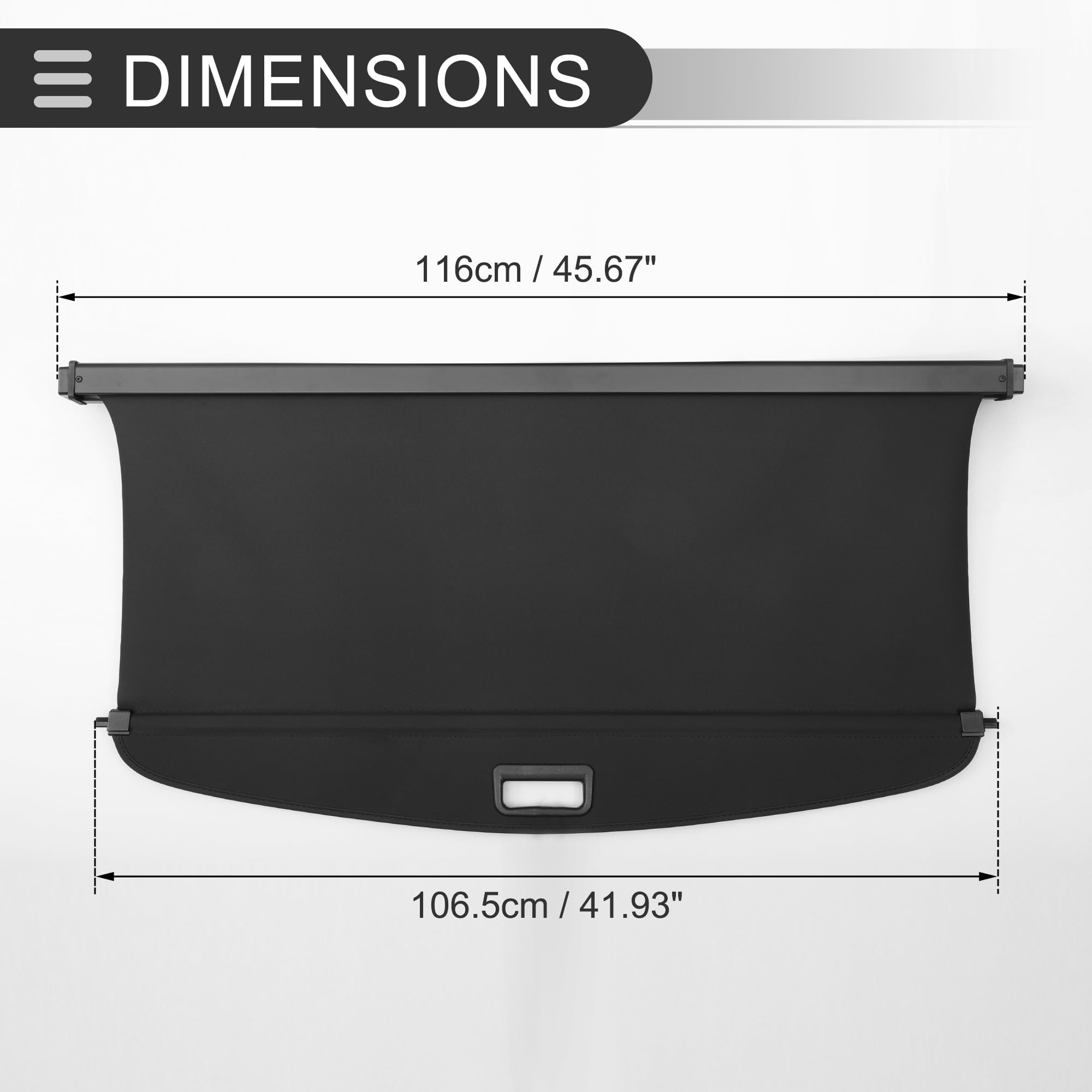 Automotive Security Cover Nissan Kicks Trunk Cover - Cargo Cover For 2017-2024 Models, Rear Luggage Security Shade Nissan Kicks 2025 Car Accessories