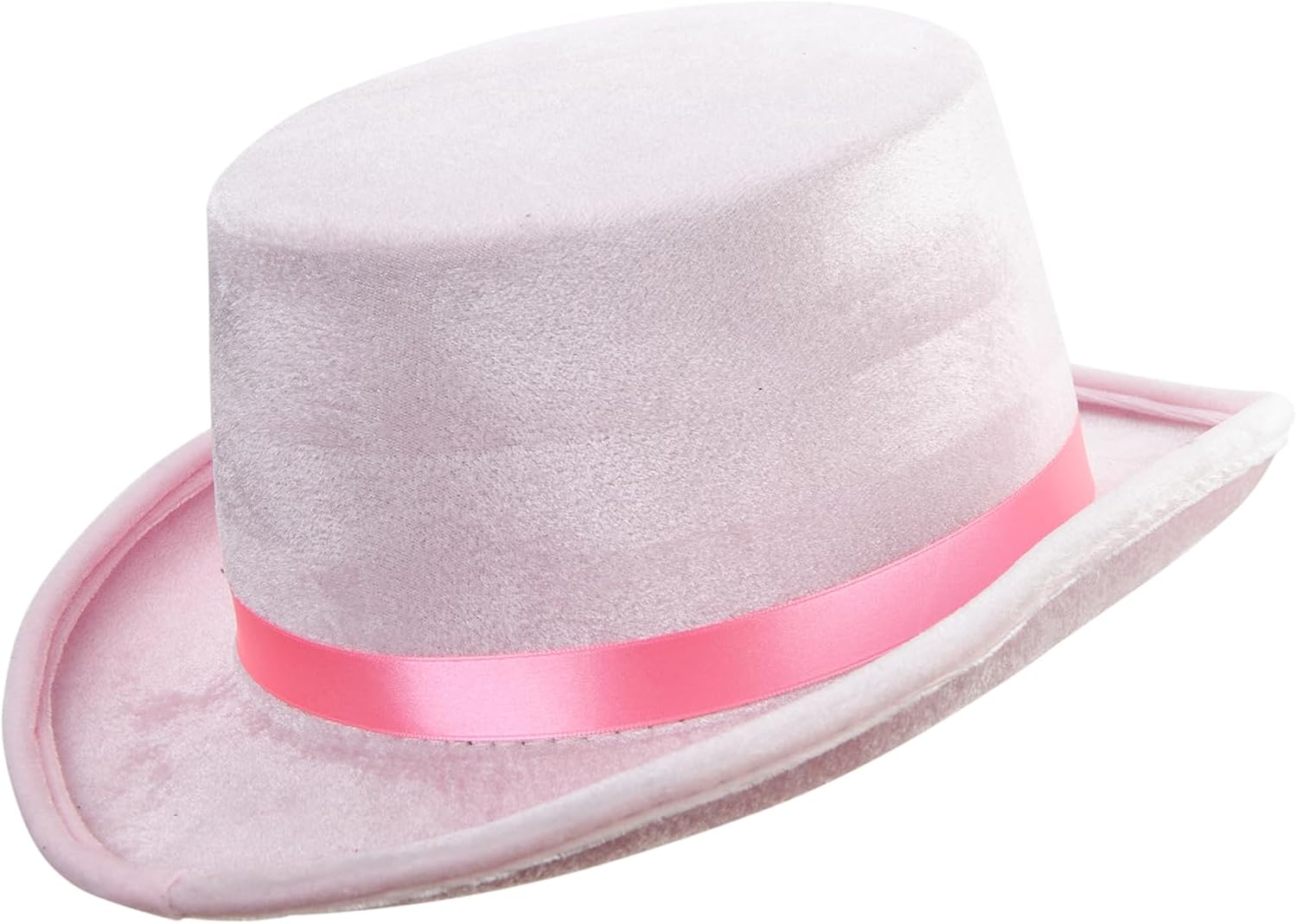 e4Hats.com Shiny Top Hat - Pink Velvet Halloween Costume