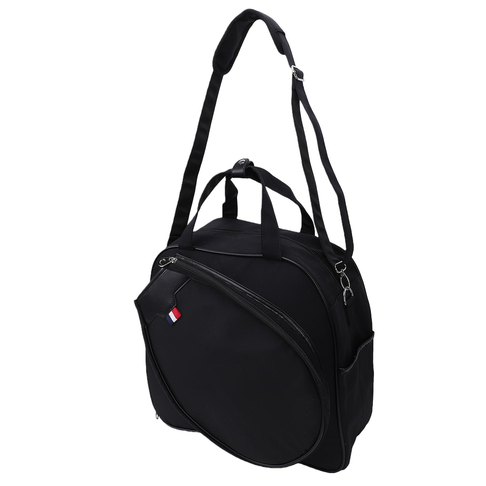 SIXRUN Borsa a Tracolla da Tennis Borsa da Palestra per Tennis in Tessuto Impermeabile per Immersioni 39 X 12 X 40 Cm con Scomparto per Scarpe Tascabile Isolato Grande capacità per Giocatori di